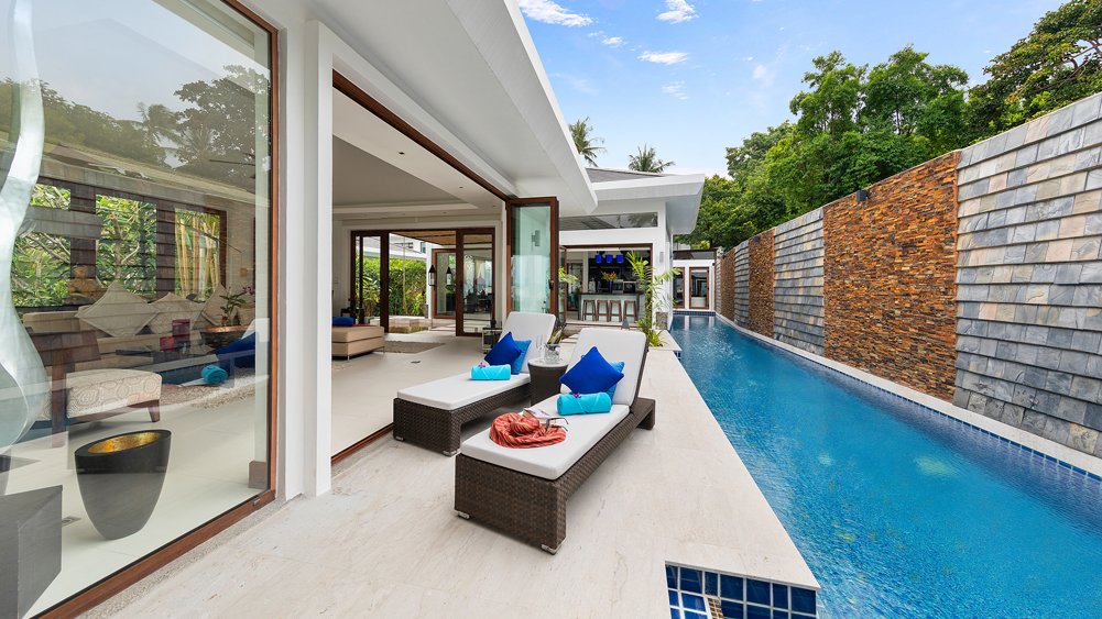 Villa Chi Samui at Lotus Samui - Cosy lap pool area